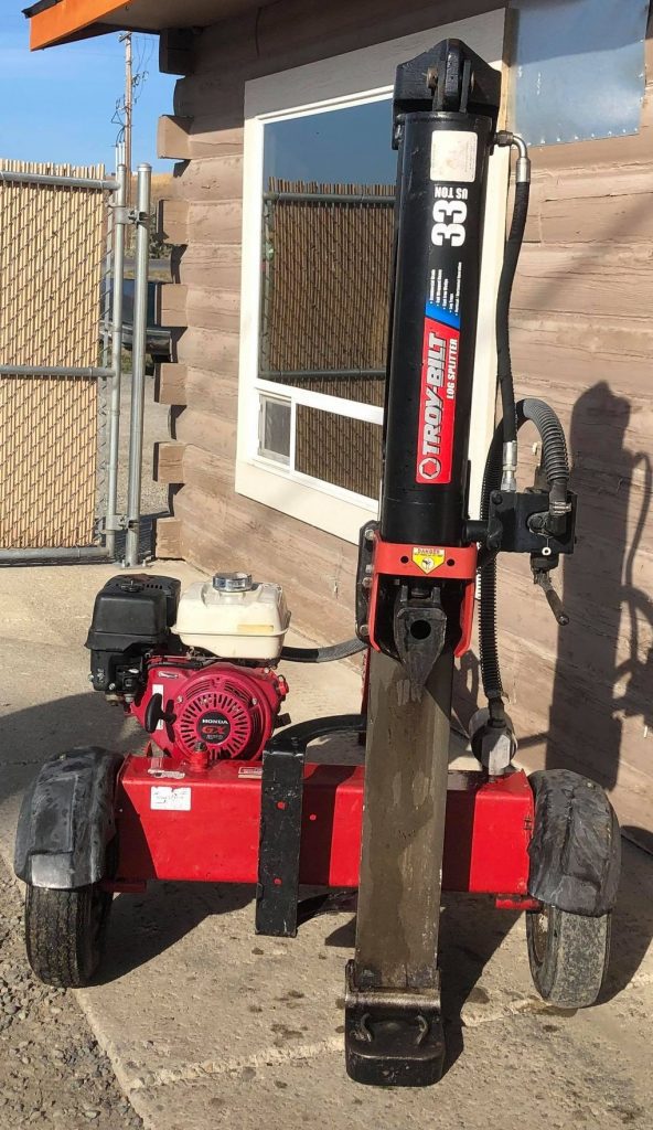 TroyBilt 33 LS Log Splitter North 93 Rentals
